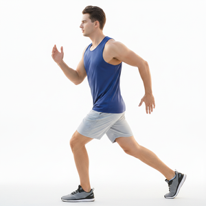 Quick-Dry Men's Sports <b>Tank</b> <b>Top</b> Breathable Mesh Gym Vest Sleeveless Running Shirt for Fitness Training Bodybuilding - Product Image 4