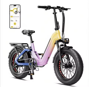 Vélo électrique pliable en aluminium Ranger 3.0 Pro, autonomie de 90 miles, moteur 1800W, vitesse maximale de 32 MPH, batterie amovible 720Wh, déverrouillage NFC - Product Image 1