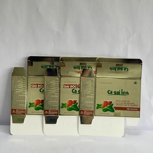 Direct Factory for Gold Foil <b>Liver</b> Health <b>Supplement</b> Box | Custom Logo Printed Herbal Wellness Metallic Packaging - Product Image 4
