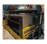 Machine à rouler les tôles pré pincées à quatre rouleaux en acier doux et en acier inoxydable plus de 20 tonnes/jour