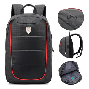 Sac à dos multifonctionnel imperméable pour ordinateur portable de 15 pouces, unisexe - Couleurs assorties - Product Image 5