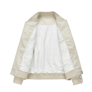 Veste bomber pour homme de haute qualité, sur mesure, vente en gros, nouveau design, style réversible avec col montant, décoration de poche, veste pour homme - Product Image 3