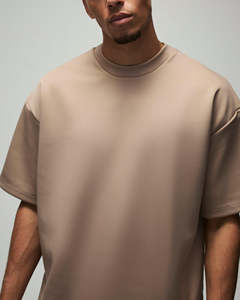 Camiseta unisex respetuosa con el medio ambiente transpirable de punto de ajuste regular con estampado de algodón 100% con logotipo bordado personalizado para hombres - Product Image 6