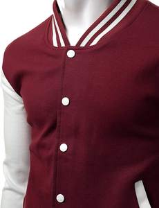 Chaqueta Universitaria Personalizada, Chaqueta de Béisbol Varsity con Parches de Lana Cálida para Otoño e Invierno, Uniforme de Béisbol para Hombre - Product Image 4