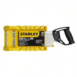 Caja de sierra ingletadora Stanley Basic con sistema de sujeción ABS, herramienta esencial para trabajar la madera - Product Image 2