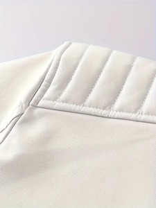 Chaqueta de cuero de motorista para hombre Fabricante Pakistán OEM Equipo duradero y de protección para jinetes y amantes de la moda urbana - Product Image 4