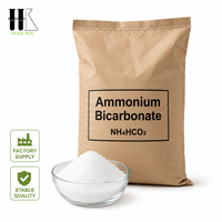 Bicarbonate d'ammonium de qualité alimentaire en gros à 99 % pour les usines de biscuits et les distributeurs d'additifs alimentaires