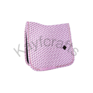 Almohadilla de sillín de doma infantil con diseño acolchado único - Product Image 1