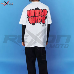 เสื้อยืดลายพัฟฟ์ทั่วโลกไซส์ใหญ่พิเศษ Oemtee,เสื้อยืดผ้าฝ้าย100% สำหรับผู้ชายขนาดใหญ่พิเศษเสื้อยืดหนักเสื้อยืดโฟมแบบกำหนดเอง - Product Image 2