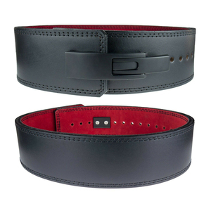 2024 Custom Logo Cowhide Powerlifting Lever Belts Breathable Fitness Safety Plain Custom Made Wholesale Bulk Quantity - Product Image 5