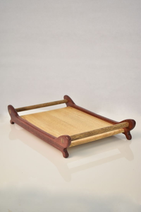 Plateau en bois naturel sur mesure pour servir les aliments |   Plateau en bois massif fait main pour les acheteurs en gros - Product Image 4