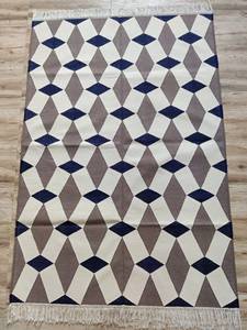 Meilleure vente de tapis modernes à tissage plat en coton motif indien traditionnel marocain usage décoratif pour la maison salle à manger espace de prière - Product Image 5