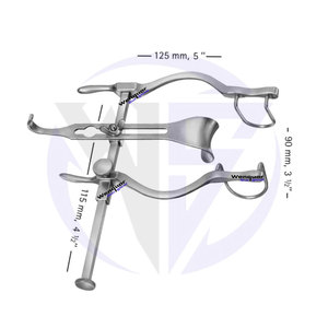 Retractor Abdominal Pediátrico Balfour de Tamaño Bebé, Instrumento Quirúrgico 100% de Acero Inoxidable para Cirugía, Herramienta Reutilizable de Alta Calidad - Product Image 3