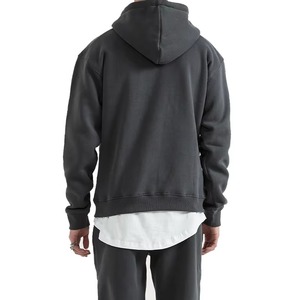 Sweat à capuche personnalisé de haute qualité, coupe classique, poids lourd 500 GSM, 100 % coton molletonné, pour homme et femme, streetwear d'hiver, respirant - Product Image 1