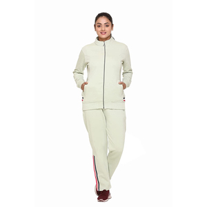 Recién llegado, chándales de invierno para mujer, sudadera cómoda con cremallera, pantalón duradero, 100% algodón de talla grande, deportes ecológicos - Product Image 1