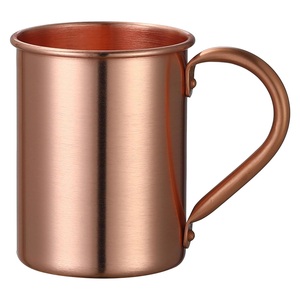 El último diseño de corte de diamante martillado Moscow Mule Mug con asa para café, la mejor taza de cobre para beber vino para restaurante y bar - Product Image 5
