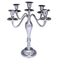 Bougeoirs plaqués or pour décoration de mariage, lot de 8 chandeliers de luxe pour fêtes, chandelier pour décoration de sol à prix abordable - Product Image 3