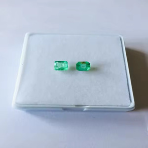 Rectangle d'émeraude colombien naturel coupé et taille de mélange et lustre AAA de qualité AAA et excellente couleur verte utilisée dans la fabrication de bijoux - Product Image 5