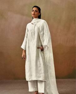 ผ้าลินินเนื้อแข็งปักลายสำหรับงานเลี้ยงฤดูหนาว - Product Image 6