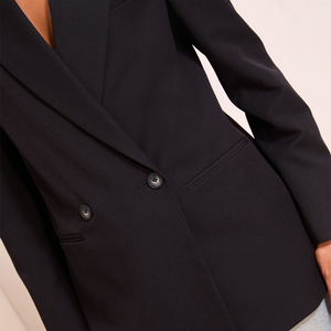 Manteau long en laine élégant pour femme, fabriqué en usine, écologique et chaud, avec ceinture, coupe-vent, idéal pour l'automne/hiver - Product Image 6