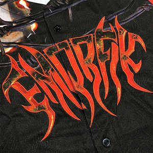 Uniformes de béisbol de moda al por mayor de alta calidad bordado Streetwear béisbol Jersey personalizado Unisex - Product Image 6