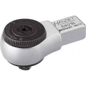 Clé à cliquet pneumatique réversible Hazet à 72 dents fines avec insert carré et 5 angles de rotation - Product Image 1