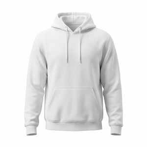 Sweat-shirt unisexe en coton surdimensionné, imprimé et brodé sur mesure, uni, avec poche kangourou, écologique, confortable pour le quotidien - Product Image 1