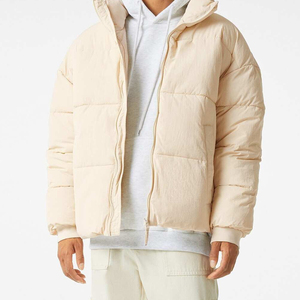 Chaqueta de Plumón Ligera y Cálida para Hombre, Estilo Informal, de Alta Calidad, Chaqueta de Invierno con Cuello Alto - Product Image 1