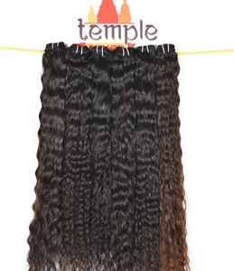 Remy Natural Indian Deep Wave 100% Extensiones de cabello humano Color Ninguno Procesado Doble trama Fabricado por máquina - Product Image 3