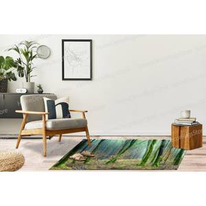 Tapis imprimé paysage - Fin, en chenille, personnalisé, entrée, grand, vue, petit, tapis fin non tissé - Product Image 5