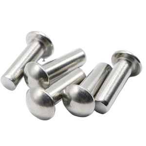 Fabricant en gros de rivets en aluminium massif sur mesure, rivets en acier massif, rivets à tête ronde - Product Image 1