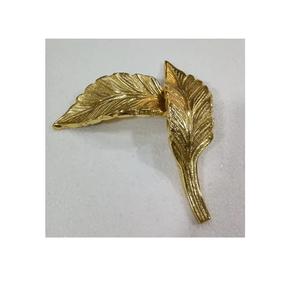 Asa de bandeja de servicio de latón de calidad, diseño moderno, fabricación al por mayor - Product Image 2