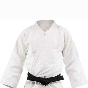 Traje de Karate Personalizado de Alta Calidad para Adultos, Uniforme de Artes Marciales Liso, Elástico, para Boxeo, Jiu Jitsu Brasileño, Poliéster/Rayón - Product Image 4
