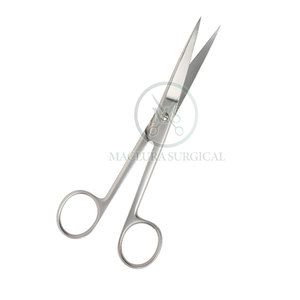 กรรไกรผ่าตัดสแตนเลสใบมีดคมคุณภาพสูงแบบแมนนวลออกแบบมาสำหรับการตัดเนื้อเยื่อที่สะอาดอย่างแม่นยำสำหรับห้องผ่าตัด - Product Image 3