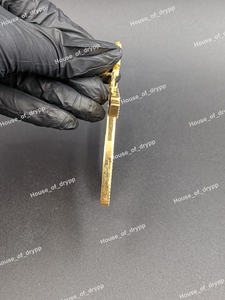 จี้ตัวอักษร TY ประดับเพชรโมอิสซาไนต์ เงินแท้ 925 สไตล์ฮิปฮอป สร้อยคอแฟชั่นสำหรับผู้ชายและผู้หญิง - Product Image 3