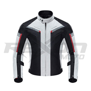 เสื้อแจ็คเก็ตมอเตอร์ไซค์ฤดูหนาวสั่งทำคุณภาพสูง พร้อมปกตั้ง  วัสดุหนัง  แห้งเร็ว ระบายอากาศได้ดี - Product Image 1