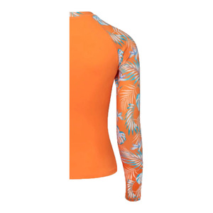 Traje de Baño Rash Guard para Hombre, Manga Larga, Transpirable, de Secado Rápido, Personalizable, Spandex/Poliéster Elástico, Sublimado, para Fitness - Product Image 5