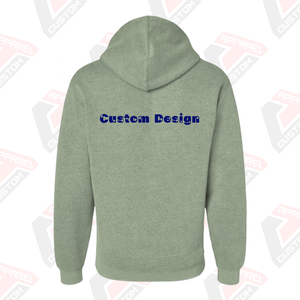 เสื้อมีฮู้ดผ้าฝ้ายพิมพ์ลายโลโก้ออกแบบได้ตามต้องการสำหรับผู้ชายเสื้อแจ็กเก็ตแบบสตรีทใช้เทคนิคในฤดูหนาว - Product Image 2