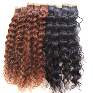 Extensiones de cabello crudo virgen de visón 10A vietnamita humano superventas 100%, alta calidad, doble estiramiento, cinta Remy ondulada, existencias al por mayor - Product Image 3
