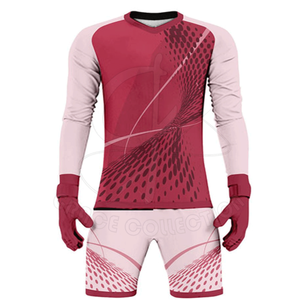 Uniforme de gardien de but 100% polyester anti-rides et confortable avec un design personnalisé et des kits faciles à porter Techniques imprimées - Product Image 1