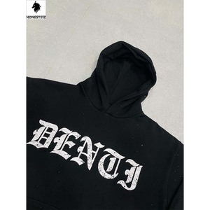 เสื้อมีฮู้ดผ้าฟลีซผ้าฝ้าย100% สำหรับผู้ชายเสื้อสเวตเตอร์แบบลำลองสำหรับฤดูหนาวปักโลโก้ได้ตามต้องการแบบ3D หน้าจอ - Product Image 4