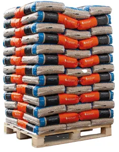 PELLETS DE BOIS PELLET BOIS 15KGS SACS BIOMASSE DE L'USINE D'AUTRICHE MEILLEURE QUALITÉ ET EMBALLAGE POUR LE PRIX BON MARCHÉ