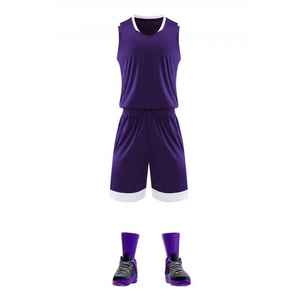 Uniformes de basket-ball personnalisés Uniformes de basket-ball respirants pour hommes Uniformes de basket-ball pour sublimation - Product Image 2