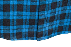 เสื้อเชิ๊ตผู้ชายลายสก๊อตแขนกุดสำหรับฤดูร้อนที่ทันสมัยเสื้อกั๊กแบบคัตออฟสไตล์นักขี่จักรยานเสื้อแฟชั่นผ้าฝ้ายหลากสีสวมใส่สบายแนวสตรีท - Product Image 4