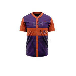 Meilleure vente uniforme de baseball professionnel pour adultes vêtements de sport respirants sur mesure pantalon en jersey à contraste de couleur - Product Image 3