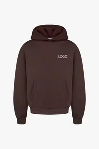 Nueva llegada al por mayor chándales unisex de calidad superior color sólido de dos piezas hombros caídos hombres chándales trajes de jogging Casuales - Product Image 6