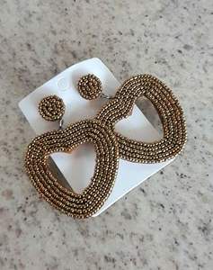 Floral Embroidered Earrings for <b>Summer</b> Outfits - Product Image 2