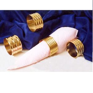 Anneaux de serviette dorés pour la décoration de table, fournitures pour hôtels et restaurants, porte-serviettes personnalisé - Product Image 6