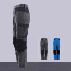 Ropa de construcción para hombre, pantalones de carga de algodón con protección laboral de ingeniería, pantalones de trabajo con múltiples bolsillos - Product Image 5