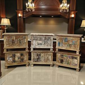 Vintage <b>Wooden</b> Decorative <b>Storage</b> Box - Product Image 2